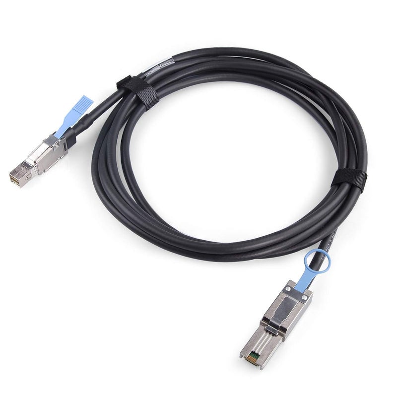 HYFIBER SFF-8644 to SFF-8088 Cable, 6Gbps External HD Mini SAS Hybrid Cable, 0.5-Meter(1.64ft), 100 Ohms, Attached SCSI for Raid Systems, DataCenter, Servers, Workstations and Desktops - Image 5